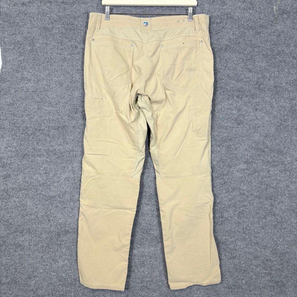 Kuhl Radikl Mens Pants Size 36x32 Khaki Tan Outdoor Hiking Stretch Legendary